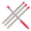 UKCOCO Stainless Steel Mop Extension Pole Replacement 4-Section Detachable Metal Mop Handle for Household Floor Cleaning for Hardwood and Tile Floors view 1