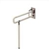 YQBDCKEDU Grab Bars Grab Bars Non Sliprt Handle Rail, Bathroom Shower Grab Bar Grab Rails Safety Handrail Round Handrail Assist and Safety Bathroom Accessories,White view 1