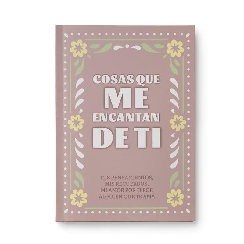 PRYCKEN Cosas Que Me Encantan de Ti Mis Pensamientos Mis Recuerdos y Mi Amor por Ti Libro para Completar de Amor y Recuerdos para ParejasSpanish Edition