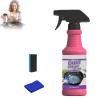 Cleaner And Degreaser Smoky Stains,Fast-Acting Heavy-Duty Grill Degreaser Spray,Greasy Dirt Clean Spray Clean Away Kitchen Oil Stains,Kitchen Degreaser Foam Cleaner,For Range Hoods,Ovens,Bbq (1PC) view 1