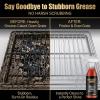 Oven and Grill Cleaner Spray, Cleaner and Degreaser for Grill, Heavy-Duty Grill Degreaser Spray, Eliminates Thick Grease & Build Up, Easy Off Oven Cleaner for Home (2pcs) view 2