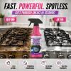 MKOXPO Fast-Acting Heavy-Duty Grill Degreaser Spray, Heavy Duty Degreaser Spray, Removes Grease, Oil & Grime, No Residue, Kitchen Grill Oven Engine Cleaner for Home & Automotive Use (1pcs) view 3