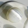 UNYQBFKM Natural White Selenite Crystal Ball, Polished Gypsum Sphere for Meditation, Feng Shui, Energy Cleansing & Chakra Balancing, Healing Stone for Home Office Decor, Spiritual Reiki,150MM view 2