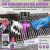 Kcaonni Fast-Acting Heavy-Duty Grill Degreaser Spray, 4 fl oz BBQ Grill Cleaner for Outdoor Grills, Smoker Grates & Ovens, Removes Stubborn Grease & Burnt Food (1PCS) view 3