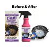 FLCRSN Grill Degreaser Cleaner Heavy Duty, Fast Acting Heavy Duty Grill Degreaser Spray, All Purpose Heavy Duty Cleaner for Burnt Food & Grease, For Kitchen Grates and Racks, Electric Smokers view 4