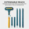 2 in 1 Window Screen Cleaning Brush, Double Sided Bidirectional Dust Removal Brush, Window Screen Cleaner Tool for Window Mesh, Screen Door, Home Dust Cleaning Tools (Yellow) view 4