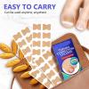 100PCS Ingrown Toenail Correction Stickers -Adhesive Foot Patches for Paronychia Treatment and Pedicure Care view 2