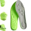 Vaylore Tennis Insoles, Memory Foam Arch Support Shock Absorbing Insoles, Lightweight & Breathable Cushioned Insoles for Court Sports (Green, Men(1011) Women(1213)) view 1