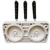 Compatible for BQL825 Soft Serve Ice Cream Machines, White Valve Block Face Plate Kit, Handles, Piston and Valve Rods Accessories view 3