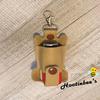 Capybara Face Inhaler Holder Key Fob view 4