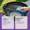 Fast-Acting Heavy-Duty Grill Degreaser Spray, Heavy Duty BBQ Grill Degreaser, Multi Functional Grease Remover for Outdoor Grills Effortlessly Removes Stubborn Oil & Carbon Residue (wipe cloth) view 4