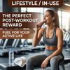 Genius Gourmet Keto Bars PB Chocolate 1.09 oz Each Protein Bars for Keto Snacks Low Carb Snack Pack of 6 view 4