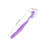 PERSELOSO 5pcs Denture Cleaning Brush: Double-Sided Toothbrush for Fake Teeth - Partial False Teeth Cleaning Brush - Portable Denture Toothbrush view 4