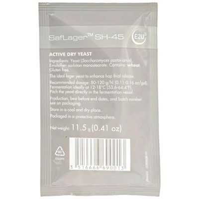 SafLager SH-45 11.5g Single Package
