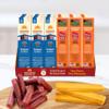 Wisconsin Cheese Company Beef Sticks & Cheddar Cheese Snack Packs Made in Wisconsin High Protein Snack for Travel, Lunches & On-the-Go Snacking 48 Count (24 Beef & 24 Cheddar) view 1