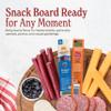 Wisconsin Cheese Company Beef Sticks & Cheddar Cheese Snack Packs Made in Wisconsin High Protein Snack for Travel, Lunches & On-the-Go Snacking 48 Count (24 Beef & 24 Cheddar) view 4