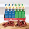 Wisconsin Cheese Company Naturally Smoked Beef Snack Sticks Variety Pack Made in Wisconsin Keto Friendly, Low Carb, High Protein Meat Sticks 48 Count (24 Original & 24 Jalapeo Cheddar) view 1