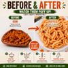 Duros Twists 1 lb, Duritos Mexican Wheat Twists, Chicharrones de Harina, Wheat Twists for Frying, Fritura de Tornillo, Mexican Snacks, Duros Pasta by New to Town view 3