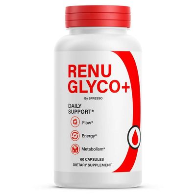 (1 Pack) Renu Glyco Capsules - Official RenuGlyco Supplement Pills with Premium Ingredients, Advanced Formula Support for Overall Health & Wellness Reviews (60 Capsules)