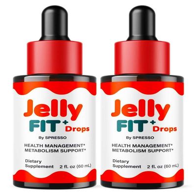 (2 Pack) Jelly Fit Drops, Official JellyFit Liquid Supplement with Premium Ingredients, Advanced Formula Support for Overall Health & Wellness Reviews (4oz/120ml)