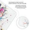 Abstract Animals Digital Scale for Body Weight - Accurate Digital Bathroom Scale with High-Precision Sensors, Large Easy-to-Read Backlit Display, 400 Lb Capacity, Safe Rounded Corners view 4