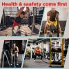 HalksuyNa Rope Pull Exercise Machine, 14FT Closed-Loop Nylon Rope, Hanging Pulley System with Adjustable Resistance for Full Body Cardio & Strength Training view 3
