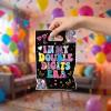 NOVBAUB 10th Birthday Party Favors Bags 50PCS Double Digits Birthday Gift Bags with Handles In My Double Digits Era Disco Goodie Treat Candy Bag Party Supplies for 10 Year Old Happy Day(Black) view 4