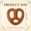 Sratte 6 Pcs 15 Inch Inflatable Oktoberfest Pretzel Decorations Beer Festival Party Outdoor Decor for Oktoberfest Celebration Pretzels Day Beer Drinker Bar Events Birthday Decor view 2
