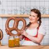 Sratte 6 Pcs 15 Inch Inflatable Oktoberfest Pretzel Decorations Beer Festival Party Outdoor Decor for Oktoberfest Celebration Pretzels Day Beer Drinker Bar Events Birthday Decor view 3