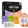 TOLEVITA Pads - 30 Foot Pads per Pack with Wood Vinegar, Bamboo Vinegar, Tourmaline & Natural Extracts - 3 Aromas: Green Tea, Ginger & Lavender - Relaxation, Circulation & Daily Wellness view 1
