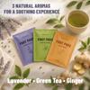 TOLEVITA Pads - 30 Foot Pads per Pack with Wood Vinegar, Bamboo Vinegar, Tourmaline & Natural Extracts - 3 Aromas: Green Tea, Ginger & Lavender - Relaxation, Circulation & Daily Wellness view 2