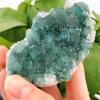 Crystal Stone Unpolished Green Fluorite Rough Rock Oblique Cube Cluster Crystals Decor Ornaments (Size : 300g) Gemstone Stone view 4