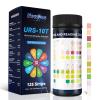 NewPos Urine Test Strips for Urinalysis: 10-in-1 125 CT Urinalysis Test Strips Full Panel for UTI Nitrite Leukocytes pH Protein Kidney & Liver Function at Home (125) view 1