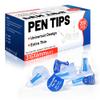 200 Pack, 31G 1/4 Inch/6mm Pen Tips, Individually Wrapped view 1