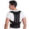 NRFJFOP Back Correction Straps Male Female Black Cross Woven view 2