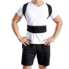 NRFJFOP Back Correction Straps Male Female Black Cross Woven view 4
