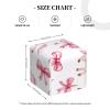 Pattern of Pink Bows and Unicorns Leather Tissue Box Cover for Home Coffee Table Car Decorative view 4