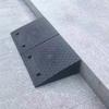8" Non-Slip Rise Threshold Ramp for Driveways & Doorways, Portable Black Wheelchair Ramp for Steps & Garage Access, Ideal Entryway Solution (50x13x4cm) view 2