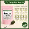 Sakura Green Tea Loose Leaf Japanese Sencha with Cherry Blossom Leaves Floral Green Tea from Japan No Artificial Flavoring Hot or Cold Brew view 2