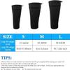 KZZAAO Catheter Leg Bag Holder, Fabric Catheter Sleeves Urine Leg Bag Holder - Adjustable Urinary Drainage Bag Stay in Place Urine Bags,M view 2