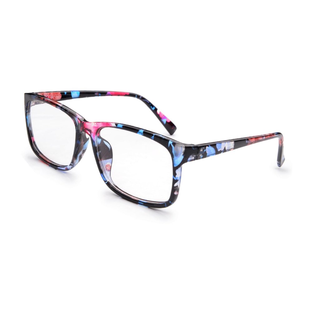 HUIHUIKK Myopia Glasses Everyday Use Mens Womens Black Distance Glasses