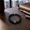 TimelessGrace Black Tourmaline Bracelet for Women Tourmaline Stone Bracelets Protection Jewelry for Men & Women Healing Crystal Bracelet with Natural Stones view 3