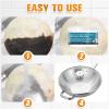 Maxigon Powerful Burnt Residue Remover Paste For Cookware,260g/9.1FLOZ Black Cleaning For Pot Bottom,Stainless Steel Pans Cleaning,Pot And Pan Bottom Cleaner,Pan Cleaner Heavy Duty (1pcs) view 4