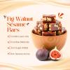 Fig and Walnut Two in One, Fig Walnut Black Sesame Pie, Nutritious Nut Snack,Traditional Handmade Delicacy, Individually Packaged & Healthy Snack, No Sugar Added & No Additives, 250g/8.8oz (2pcs) view 3