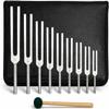Solfeggio Tuning Fork Set 9PCS 174hz to 983hz Omnivos for Emotional and Spriritual Heath Sound Healing Tuning Fork Kit view 1