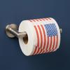 Housoutil 4 Rolls American Flag Toilet Paper, USA Flag Printed Bathroom Tissue Rolls, Funny Patriotic Usa Decor for 4th of July Patriotic Home, Holiday, And 2026 Football Matches Event Use view 3