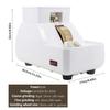 JINTVO Manual Lens Edger, 55w Optical Hand Lens Edger, 180-Grit Rough Grinding and 280-Grit Fine Grinding, Suitable for Processing Eyeglass Lenses Made of Resin and Glass view 2