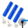 3 PCS Bendable Microfiber Head, Reusable Dust Remover Fan Cleaner Washable Fan Duster Cleaning Brush for Ceiling Fans Blades Curtains Air Conditioning Shutters Vents Cars(Blue) view 1