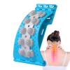 Back Stretcher - 4-Level Adjustable Bck Stretcher Device | Yoga Back tcher and Spine Alignment Correction Tool | Traction Massager with Nodes for Home Orthopedic Tissue and Nerve Relaxation view 1