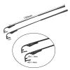 10pairs Spring Metal Rimless Eyeglasses Temple Replacement Leg With Tip Gold Silver Black(T49 Mix Color) view 2